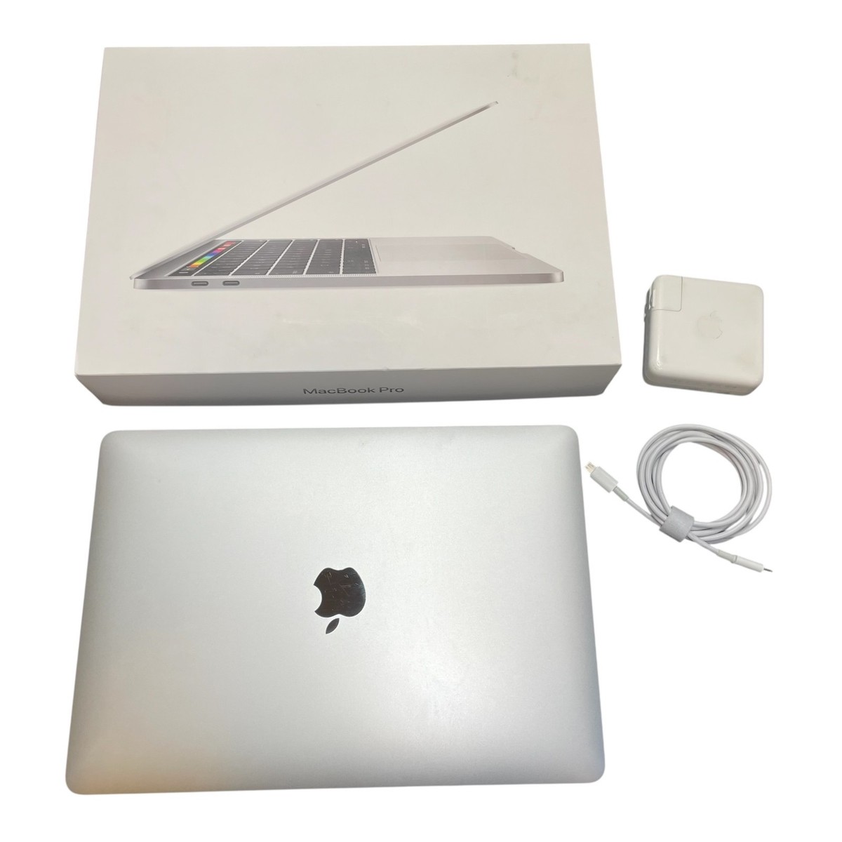 2019 Apple MacBook Pro 13” Silver A2159 i5 1.4GHz 8GB 256GB Touch