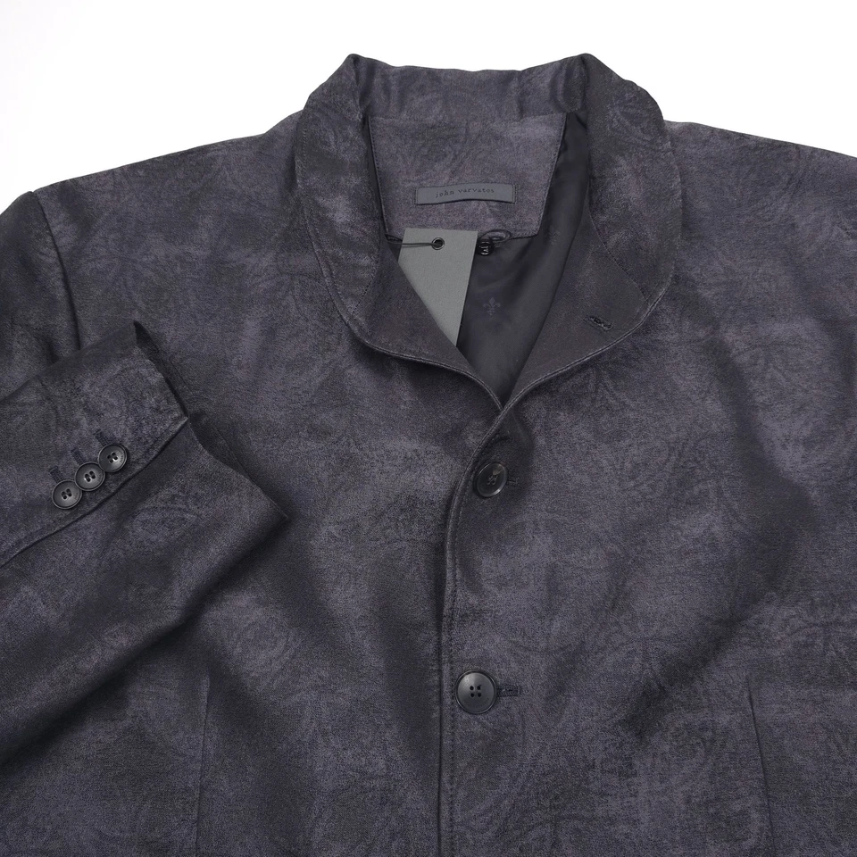 $1698 Chaqueta John Varvatos Eclipse Gris Brezo Doran Para Hombre Talla US 44 (Italia 54) Foto 2 de 4