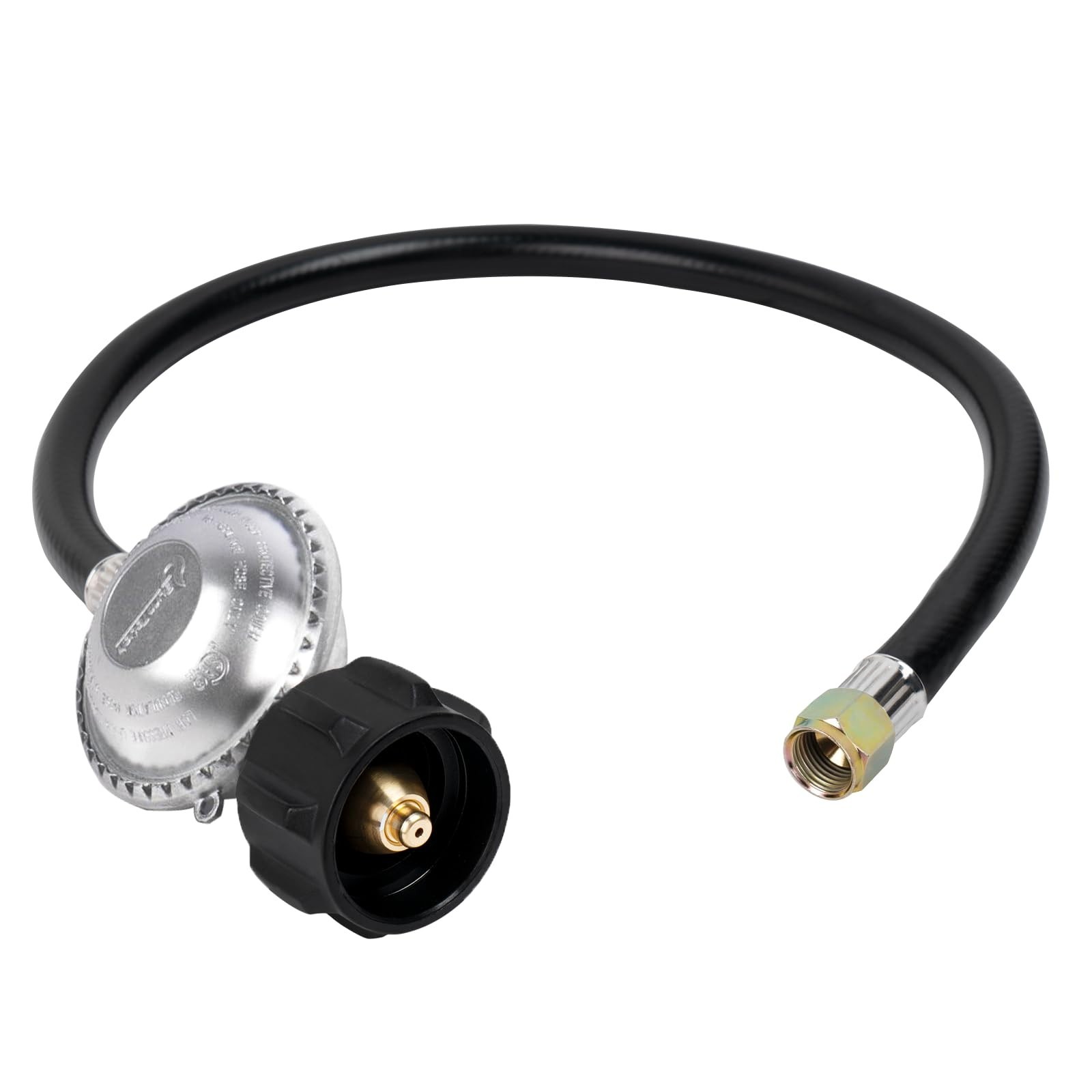 2/5/12FT Propane Gas Pit Grill Hose and Regulator for LP BBQ