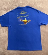 XL 2004 Vintage Walt Disney Aladdin Special Edition First Time On DVD Tee Shirt