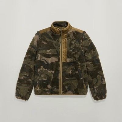 G-Star Camo Fleece Jacket XL