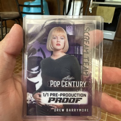 2025 Pop Century 1/1 Pre-Production Proof Drew Barrymore Scream Team
