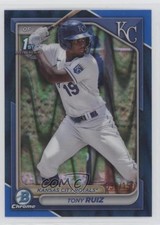 2024 Bowman Chrome Prospects Blue RayWave Refractor /150 Tony Ruiz #BCP-80 0n5k