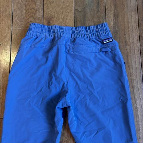 Girls Patagonia Foxglenn Everyday Joggers Pants Blue Stretch #66691 sz M (10) - Picture 11 of 12