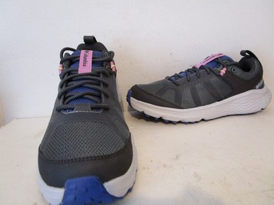 Columbia Konos XCEL Waterproof Low Hiking Womens Shoes Grey Steel Size 9