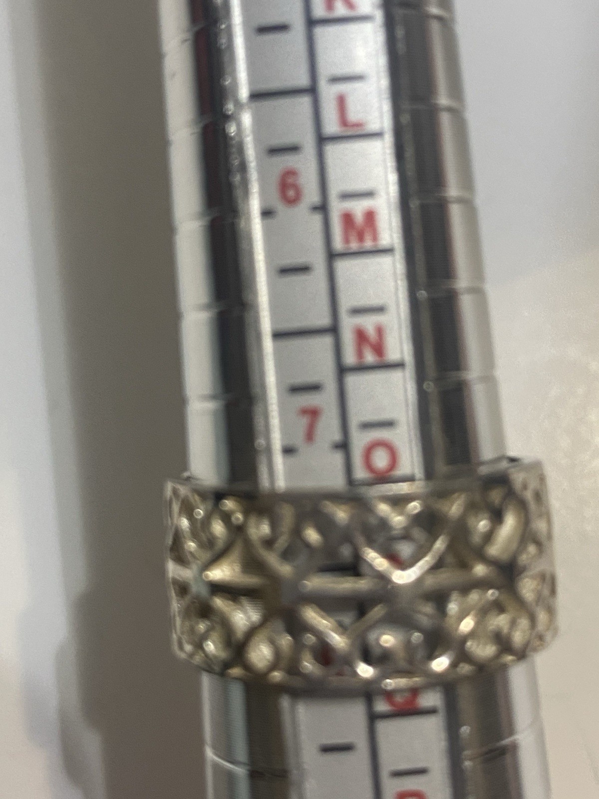 Sterling Silver 925 Open Scrollwork With Solid Ba… - image 8