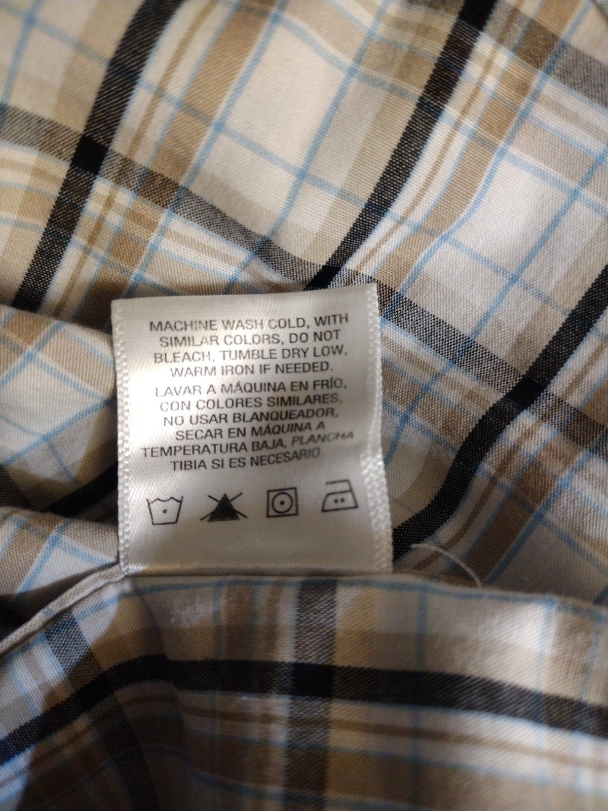 Basic Editions Sears Button Up Down Shirt Men's S… - image 7