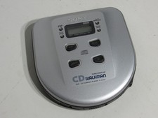 Vintage Sony D-E500 CD Walkman Portable Discman Player Silver RARE - Tested