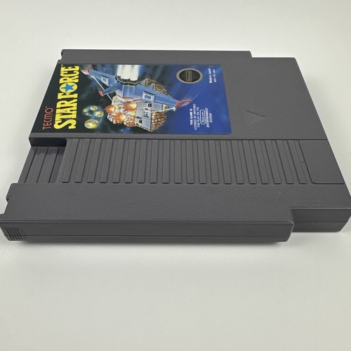NES 1985 Tetris & Star Force (Tecmo) w/ Sleeves - Cleaned Tested & Work Great. - Picture 14 of 18