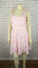Hello Kitty & Friends Hot Topic Ice Cream Skater Dress Womens XL Under Skort
