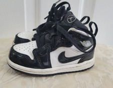 Nike Air Jordan 1 Mid SE  All Star  Toddler Sneakers DD2193-001 - SZ 7 C Panda