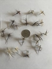 18 Pc Assorted Dry Flies Trout Red Quill Gordon Dry Cahill Wet Lot 006