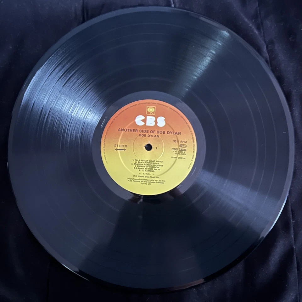 Bob Dylan Another Side of Bob Dylan Vinyl Record LP NM - Image 4 of 4