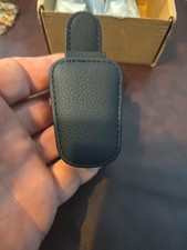 Magnetic Leather Sunglasses Holder Clip for Car Visor - Eyeglass Hanger 4 Pack 