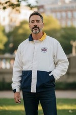 Vintage NFL Starter Jacket Super Bowl XXXII 1998 Sz LG Broncos vs Packers