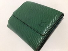 LOUIS VUITTON PARIS Ladies EPI LEATHER WALLET / CODE SP1915 / MADE IN FRANCE