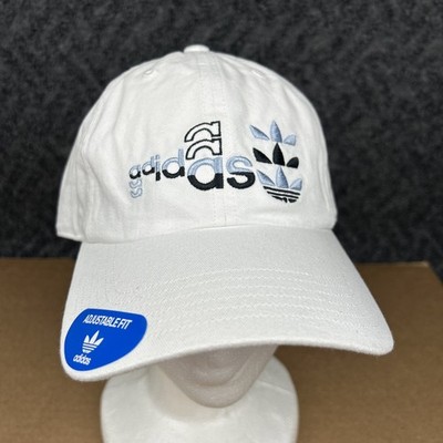 Adidas Originals Varsity Logo Play Hat White Adjustable Strap NWT