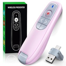 Presentation Clicker Wireless Presenter Remote Clicker, USB C PowerPoint Clic...