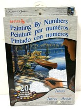 Reeves Artist Collection Paint-By-Number Kit Time Well Spent by Darrell Bush NEW