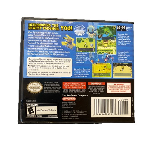 Pokemon Blue Rescue Team - Nintendo DS - Imagen 2 de 4