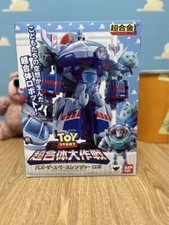 BANDAI Chogokin Toy Story Chogattai BUZZ THE SPACE RANGER ROBO Figure New
