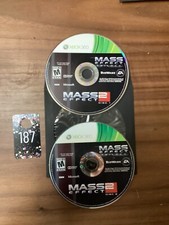 Microsoft Xbox 360 Game - Mass Effect Trilogy Discs Only
