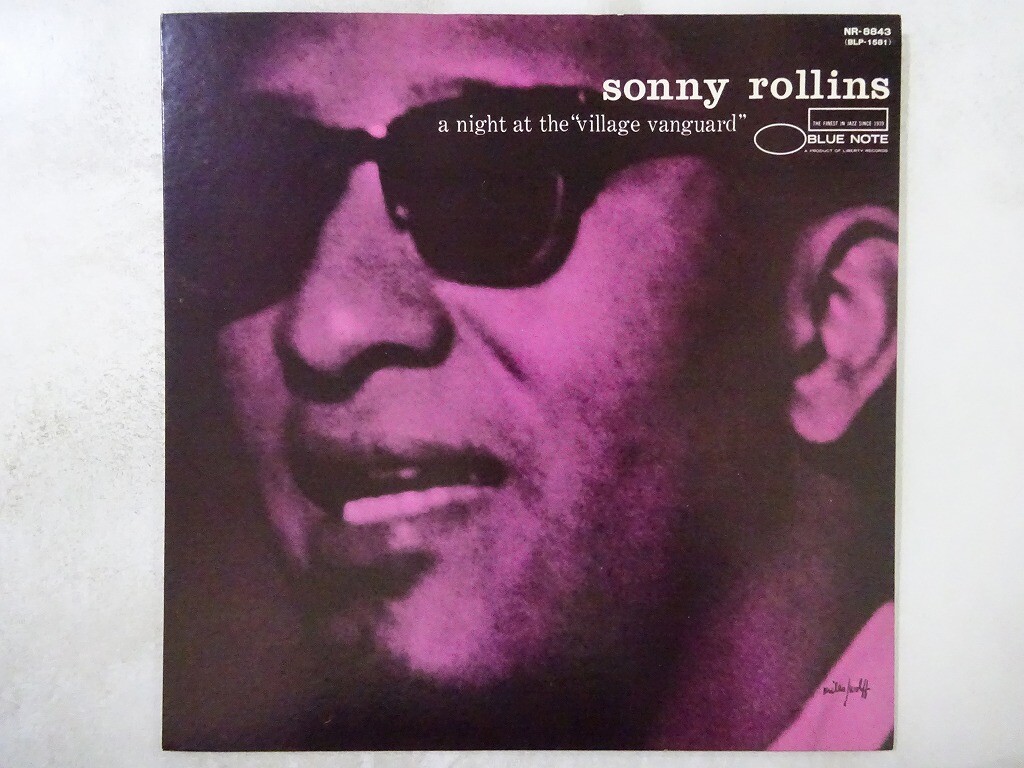 SONNY ROLLINS VILLAGE VANGUARD レコードLP Sonny Rollins A Night At The 