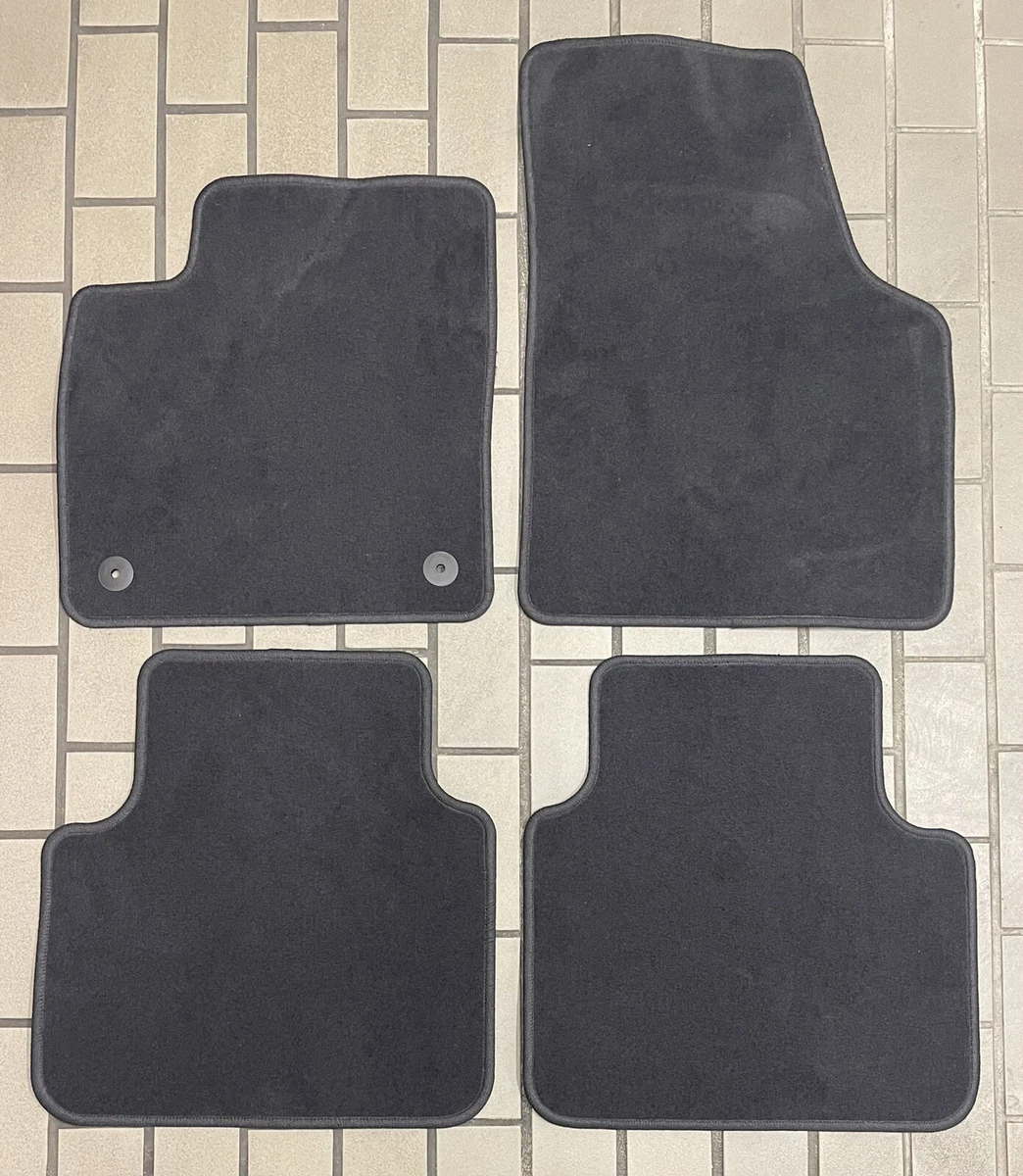 OEM Volkswagen VW Atlas Floor Mats 2019 Black 3CN864435 3CN864436