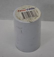 FavorCool Rubber Pipe Wrap Duct Tape Rolls PVC Backing 2" x 100' 2 Pack White