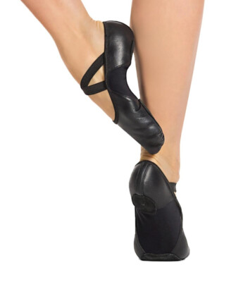 Lederschläppchen HANAMI 2038W von Capezio schwarz ca. 42 - 46