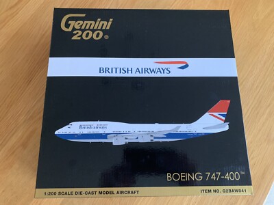 Gemini200 B747-400 G-CIVB Negus ニガス ジェミニ Gemini200 B747-400 G-CIVB Negus ニガス ジェミニ