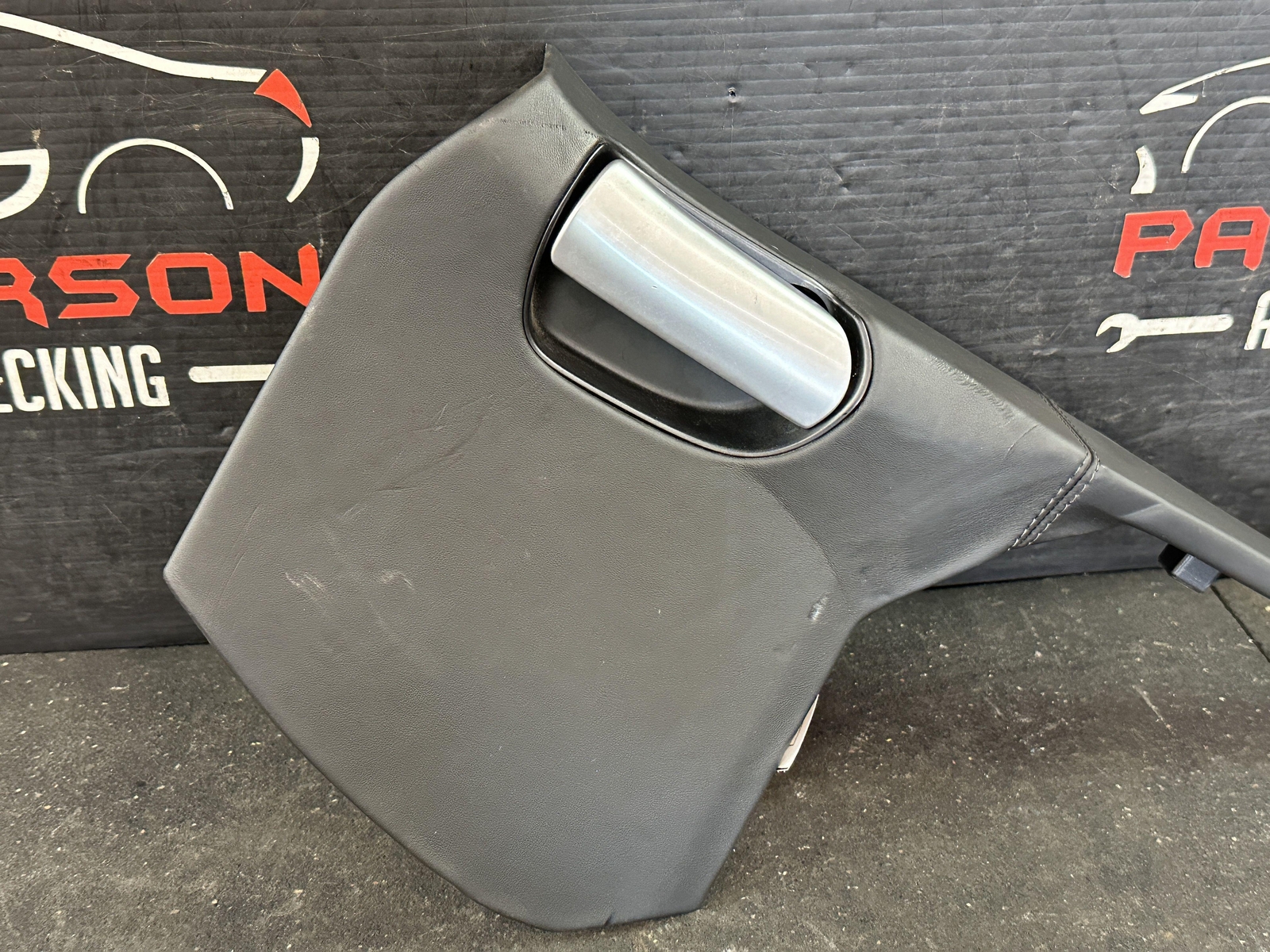11-18 BENTLEY CONTINENTAL GT LEFT LH A POST LOWER TRIM PANEL BLACK 3W8863483D