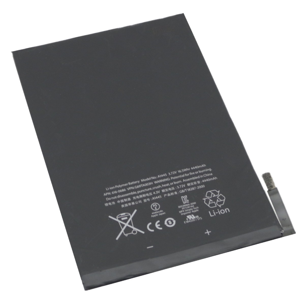OEM Apple iPad Mini Mini1 1st Gen A1432 A1445 A1454 A1455 3.72V