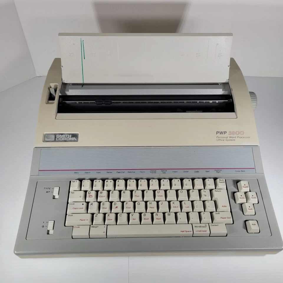 READ PARTS REPAIR Smith Corona PWP 3800 PWP3800Personal Word Processor EL4467H - Image 3 of 4