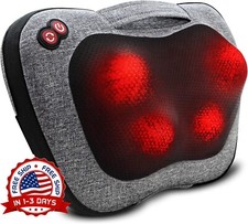 Masajeador Electrico De Espalda Y Cuello Pies Terapeutico Para Migra a Con Calo