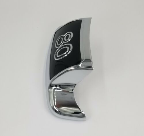 Chrome Rear Fender Tip "80" with Inlay for Harley Shovelhead FL Models 1980-1984 - Picture 3 of 6