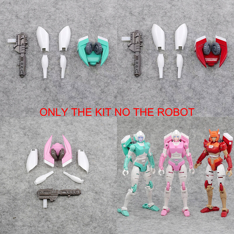 Upgrade Kit For Siege Earthrise Arcee Lifeline Elita-1 Gun Backpack Leg Filler