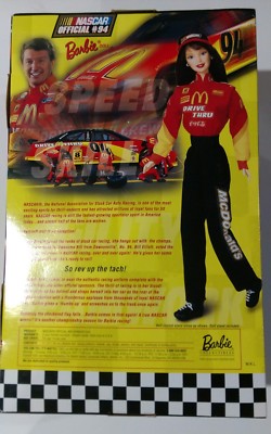 COLLECTOR EDITION MATTEL NASCAR OFFICIAL #94 BARBIE DOLL