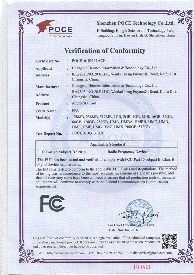 CLOUDDISK MICRO SD card 128mb with case *NEW* - Image 2 of 2