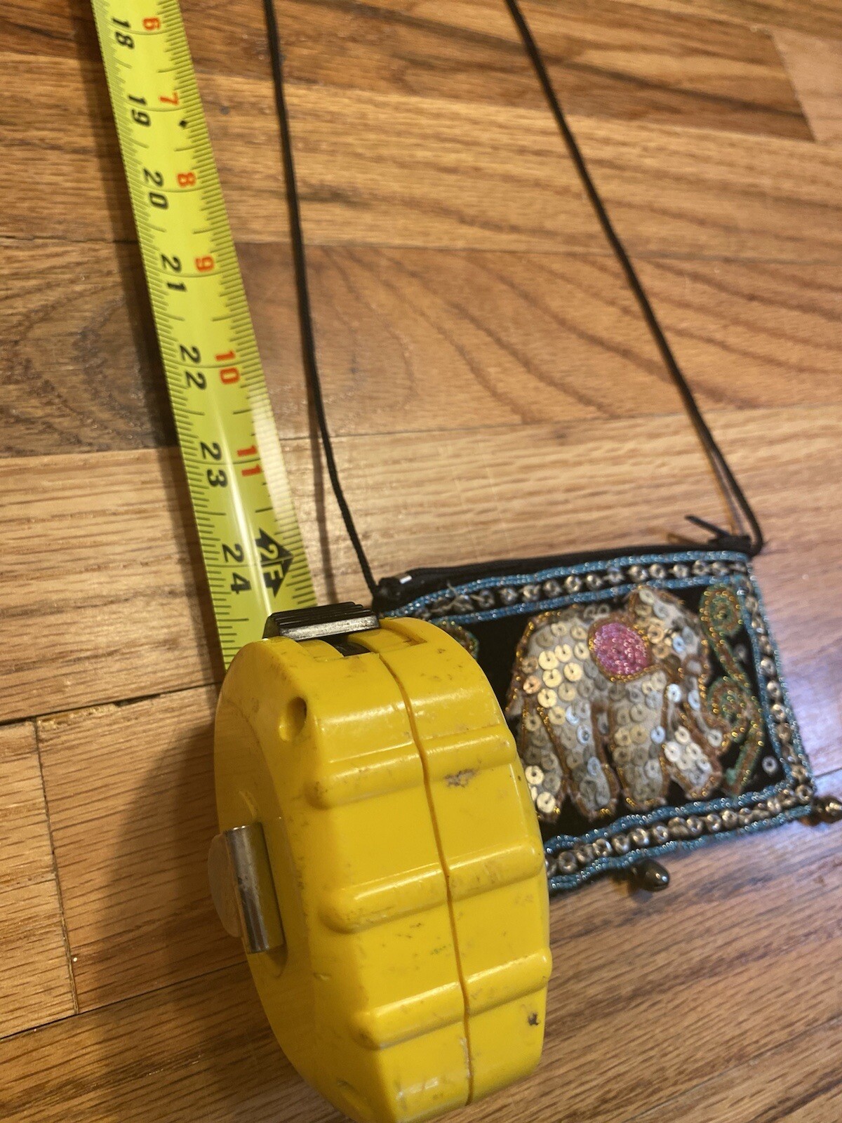 Tiny Crossbody Elephant Embroidered Essentials Pu… - image 12