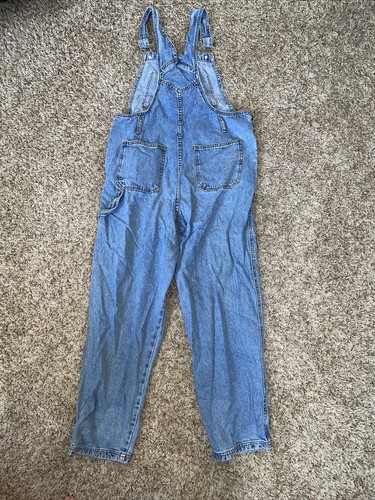 Arizona Girls Large 24.5" Inseam Carpenter Bib Overalls - Size: Large Vintage - Picture 5 of 7