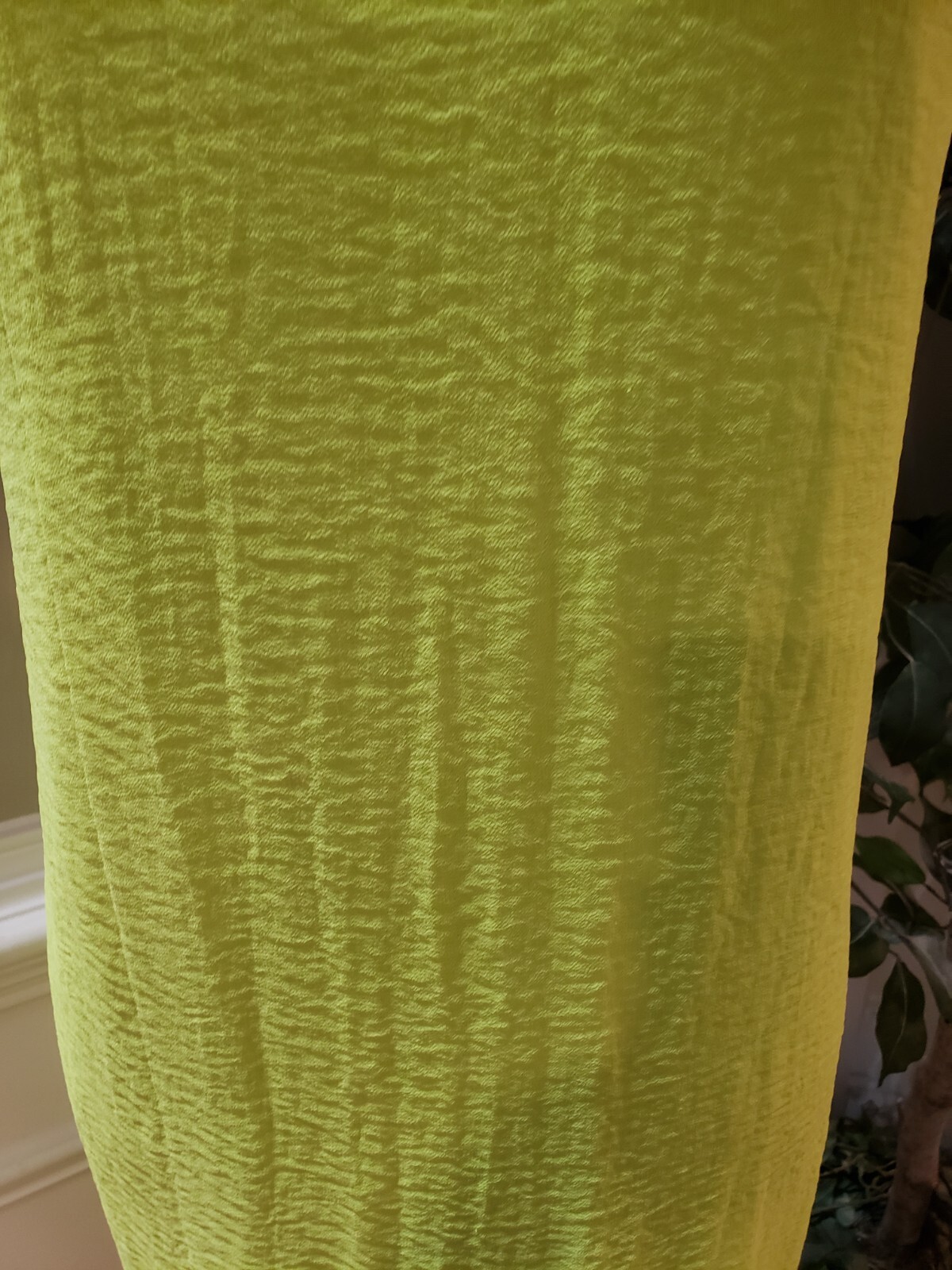 Tacera Womens Green Solid Polyester Round Neck Sl… - image 4