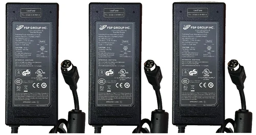 Lot 3 oem Genuine 4-Pin FSP FSP084-DMBA1 8948-01-R 12V 7.0A AC/DC Adapter Power
