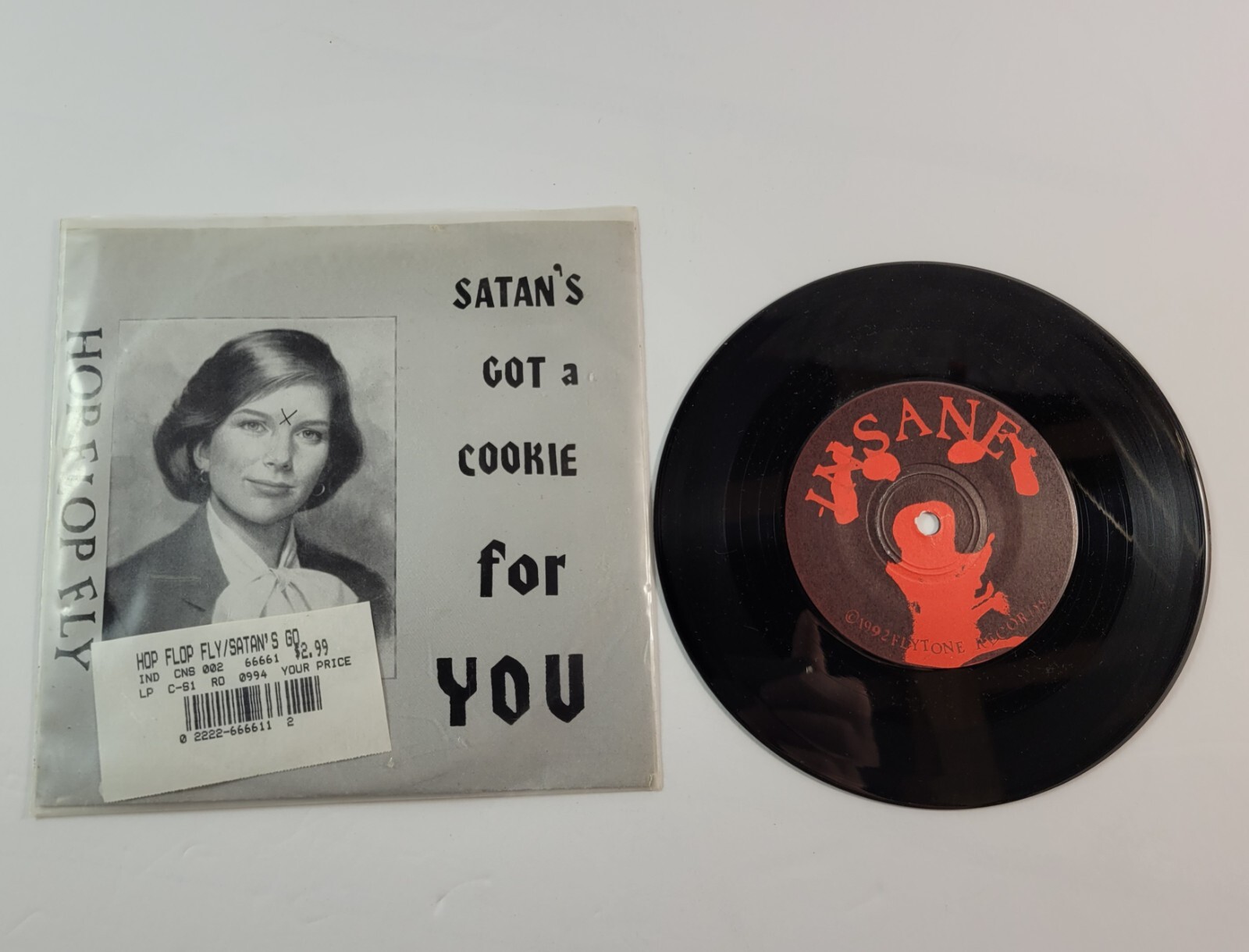 Satanic Hops Hop Flop Fly - Satan's Got a Cookie 90s RARE Vinyl Records Punk Flytone ...