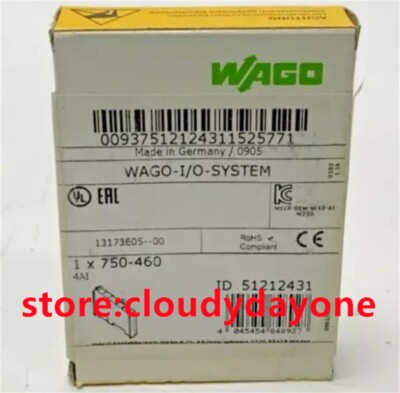 750-460 New WAGO 750-460 4-Channel Analog Input Module  750-460