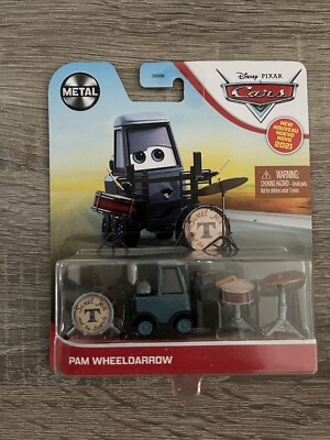 Disney Pixar Cars Robert JamJones & Pam Wheeldarrow Metal Series