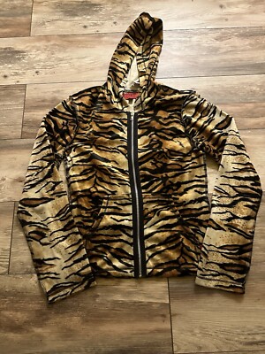 TRIPP NYC HOODIE ANIMAL PRINT TIGER VINTAGE BRAND NEW OFFICIAL