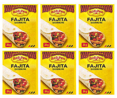 Mezcla de condimentos Old El Paso Fajita, 24 g/0,8 oz., paquete de 6 {importado de Canadá} - Imagen 1 de 5