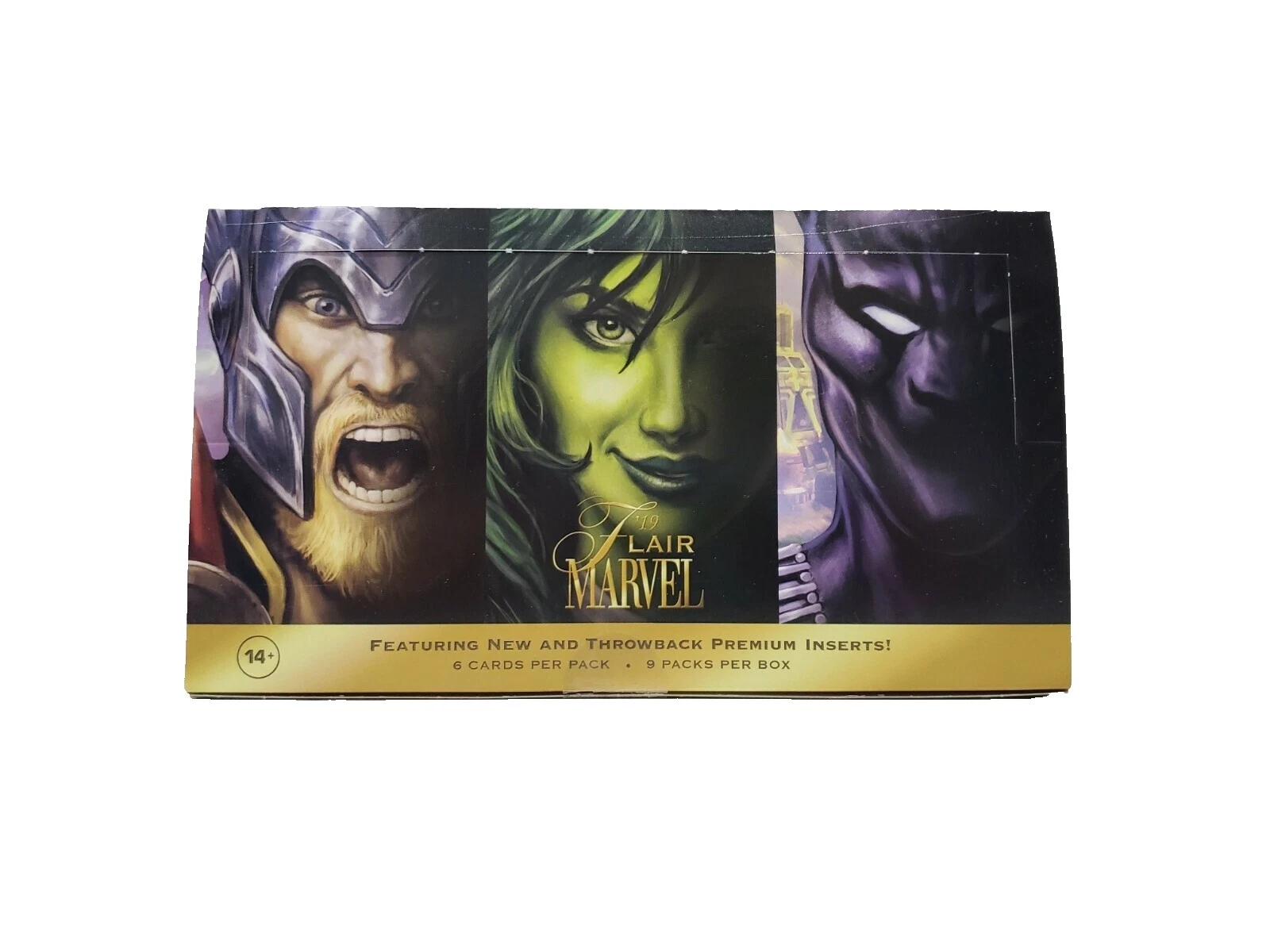 Super-Heróis em branco não-Sport Embalagem de cartas colecionáveis