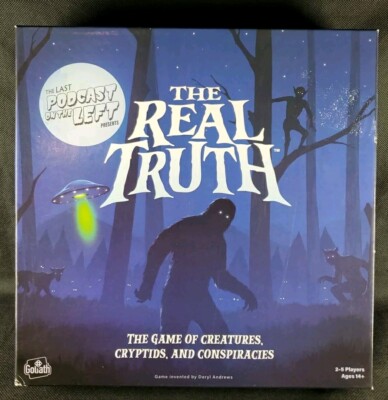 Goliath The Last Podcast Left Real Truth Game Cryptid Bigfoot Moth Man UFO **